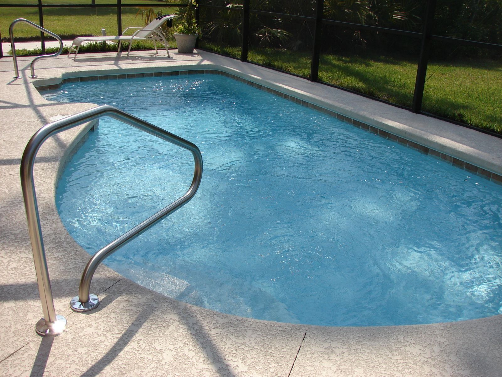 Pool deck & coping refresh — after cleaning
