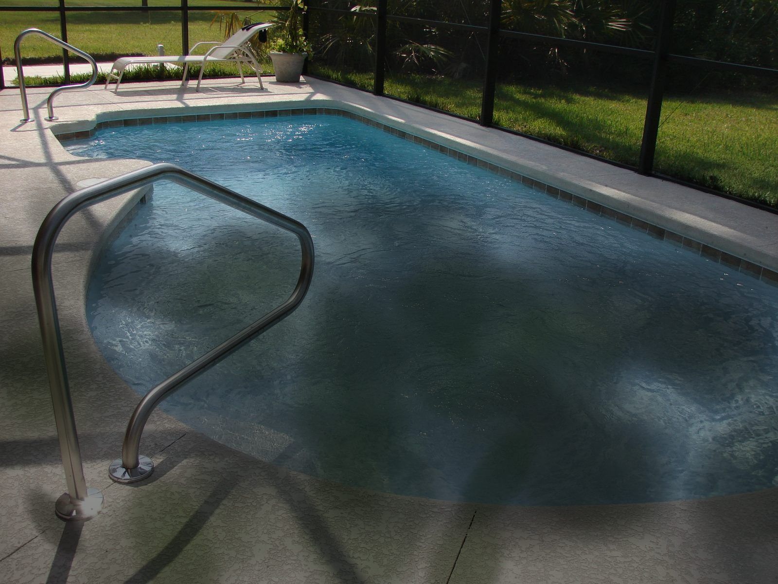 Pool deck & coping refresh — before cleaning